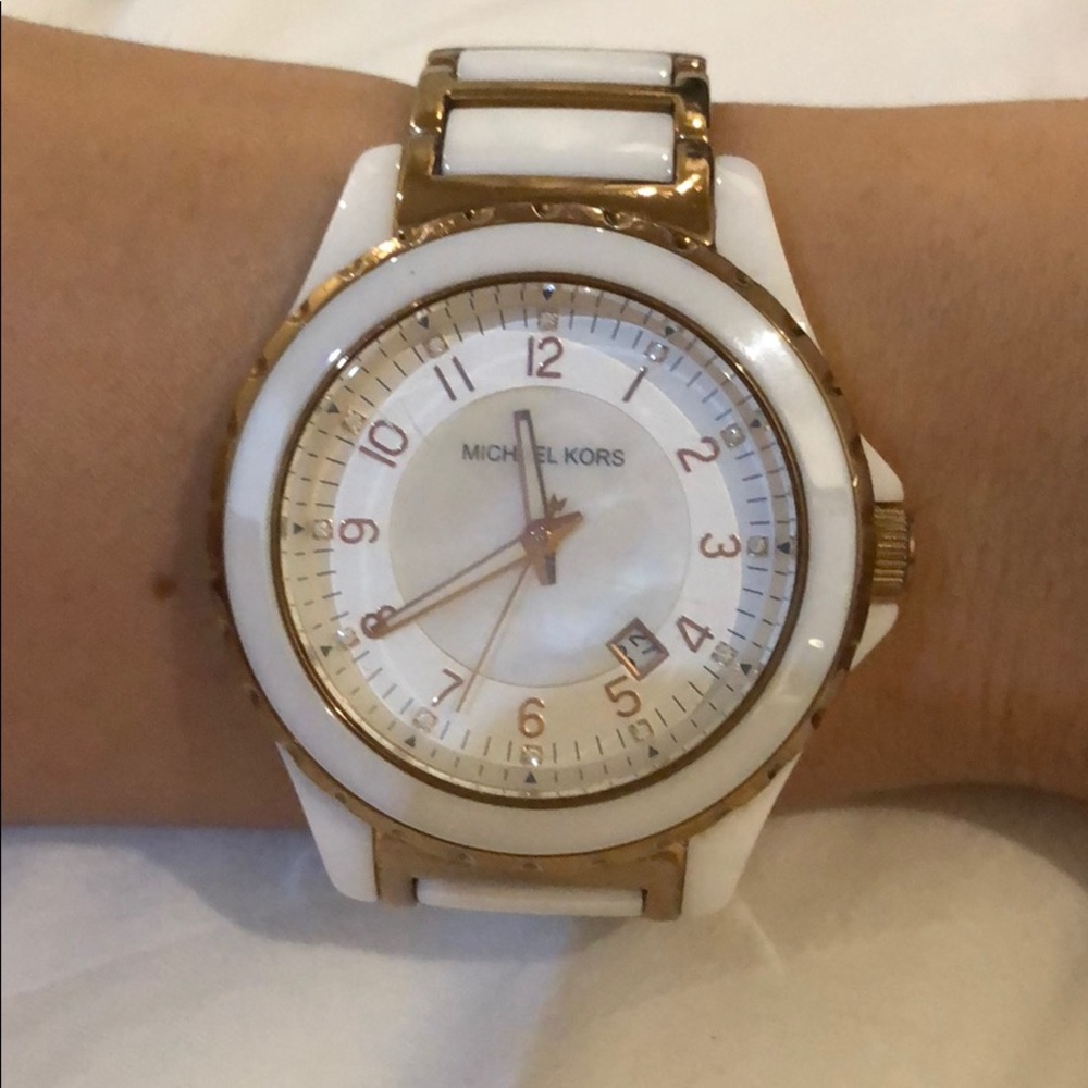 Michael kors ceramic watch